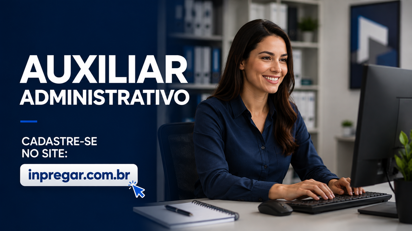 Imagem da vaga AUXILIAR ADMINISTRATIVO