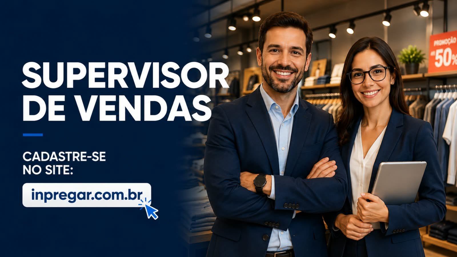 Imagem da vaga Supervisor de vendas